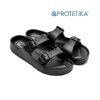 PRORELAX šľapky T18 EVA Black – ľahké ortopedické šľapky k vode aj na doma