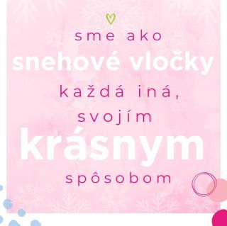 Neporovnávajte sa s druhými. 🌟❄️🌟 . . . . . #zdravicko #zdravickoshop #citaty #snehovevlocky #zdravie #zdravieakrasa...